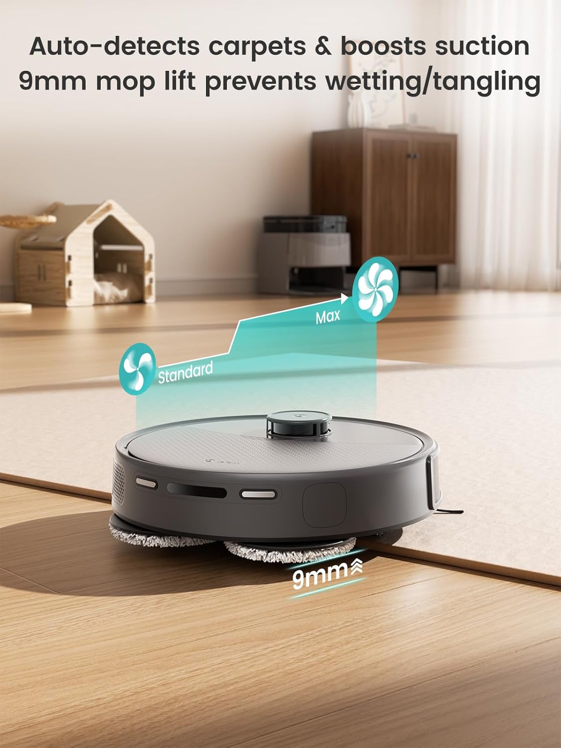 Lefant LiDAR Robot Vacuum And Mop, 20,000Pa Suction, 90-Day Self-Emptying - M3 Max