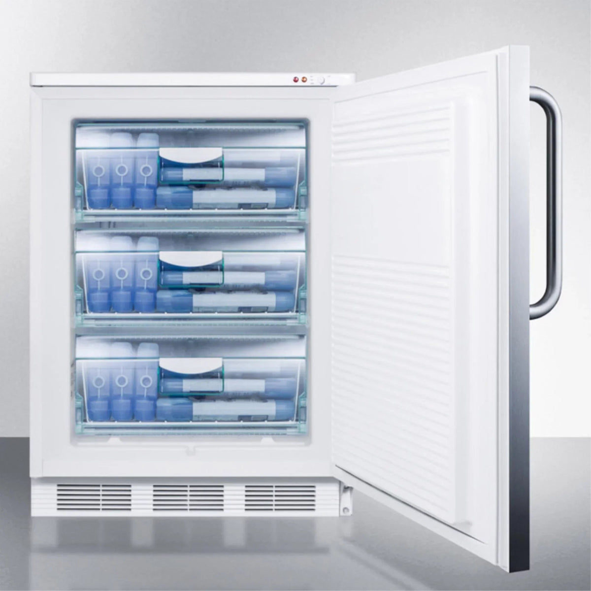 Accucold 24 in Built-In -25 Deg C Manual Defrost All Freezer, Stainless Steel - VT65ML7BISSTB