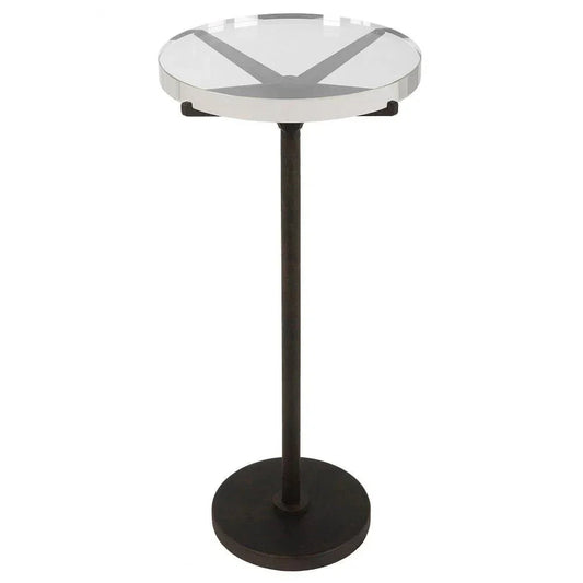 Bailey Street Home Accent Table - 24.75 Inches Tall x 12 Inches Wide - 208-Bel-5065048