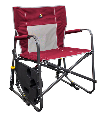 GCI Outdoor Freestyle Rocker XL Folding Rocking Chair With Side Table - Freestyle Rocker XL