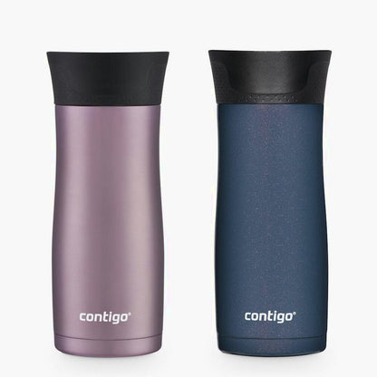 Contigo West Loop Stainless Steel Travel Mug With AUTOSEAL Lid, 16 oz - Vervain & Midnight Berry