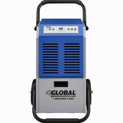 Global Industrial Commercial Portable Dehumidifier, 110 Pints Per Day