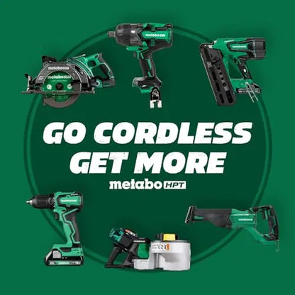 Metabo HPT 10 Inch Compound Miter Saw With Large Table, 15 Amp Motor