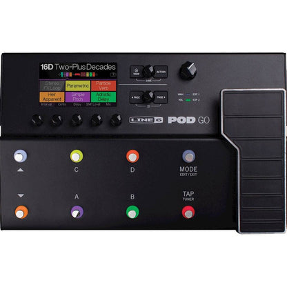 Line 6 POD Go Guitar Processor - Black