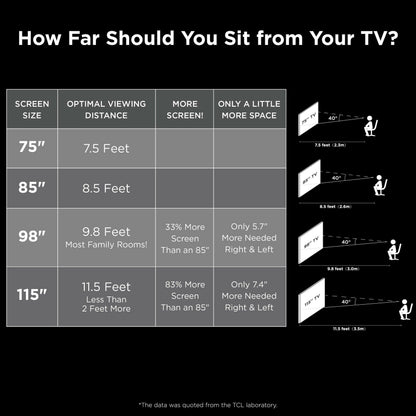 TCL 75 inch 4-Series 4K UHD HDR Smart Roku TV With Voice Control And AirPlay - 4-Series