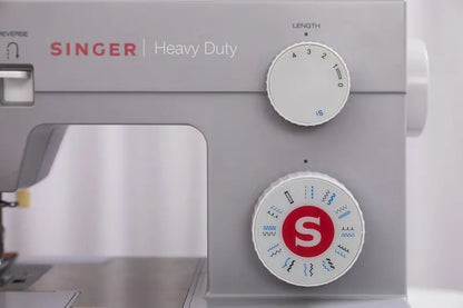 SINGER Heavy Duty Mechanical Sewing Machine, White, 23 Built-In Stitches - 4423