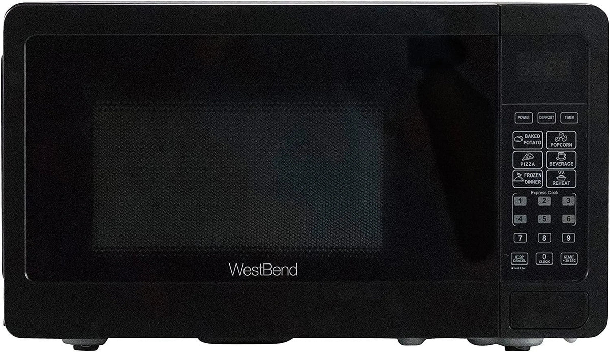 QINBI Microwave Oven 0.7 Cu. Ft. 700-Watts Black - WBMW71B