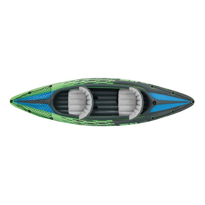 Intex Challenger K2 Inflatable 2-Person Recreational Kayak With Paddles And Hand Pump - 68306EP