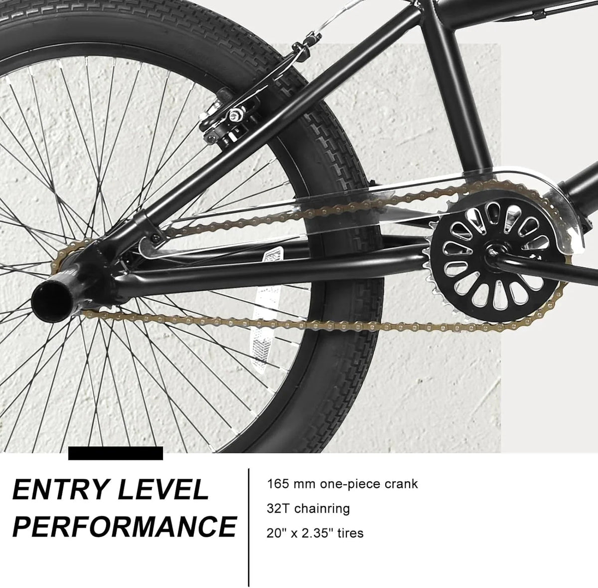 WEIZE Freestyle BMX Bike 20 Inch With 360 Degree Rotor