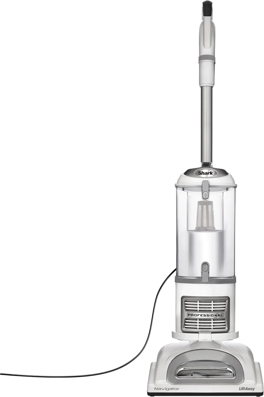 Navigator Professional Upright Vacuum, White, 13.7 Pounds, 14.96in D x 11.4in W x 45.5in H