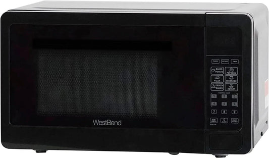 QINBI Microwave Oven 0.7 Cu. Ft. 700-Watts Black - WBMW71B