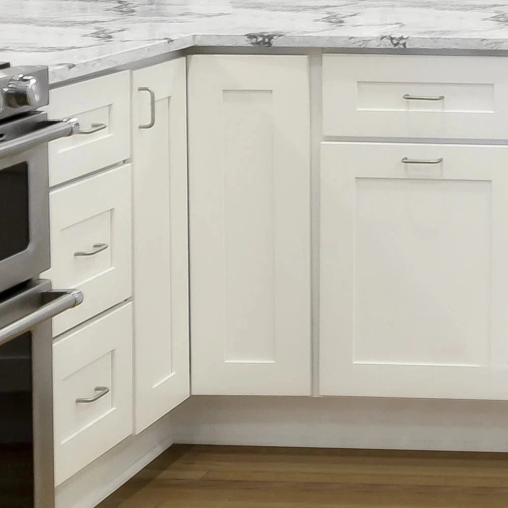 Design House Brookings Unassembled Shaker Base Kitchen Cabinet 36x34.5x24, White - 561407