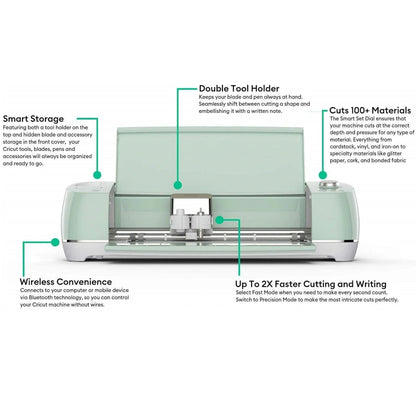 Cricut Explore Air 2 Vinyl Bundle - Mint