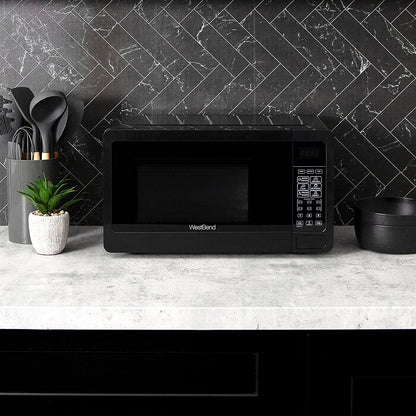 QINBI Microwave Oven 0.7 Cu. Ft. 700-Watts Black - WBMW71B