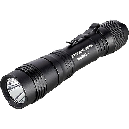 Streamlight ProTac 2.0 Rechargeable Tactical LED Flashlight 2000 Lumens Black - 89000