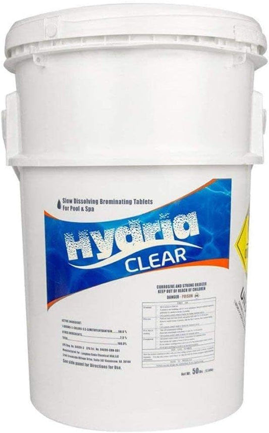 1 Inch Bromine Tablets, 50 Pound Bucket