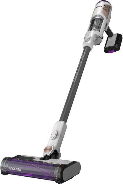 Shark Cordless HEPA QuadClean Multi-Surface Stick Vacuum, Grey/Brass - R-IW1111 (Refurbished)