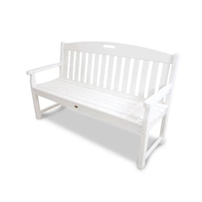 Polywood Trex Yacht Club 60-Inch All-Weather Outdoor Bench
