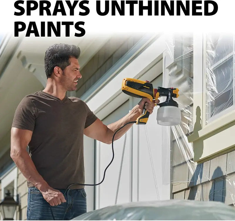 Wagner Handheld HVLP Paint Sprayer With X-Boost And Two Nozzles - FLEXiO 590