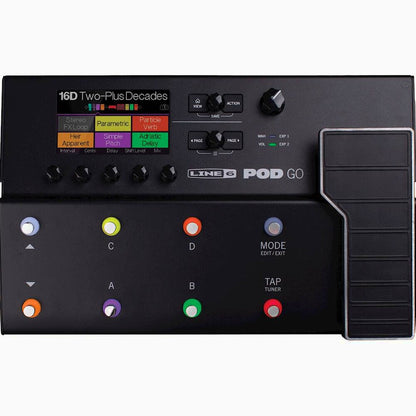 Line 6 POD Go Guitar Processor - Black