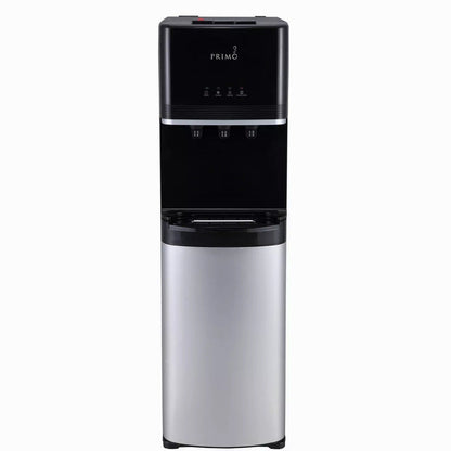 Primo Deluxe Stainless Steel Bottom-Load Water Cooler Dispenser, 3-Temp Settings